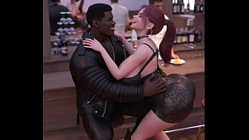 Girl meet really love in a swinger bar