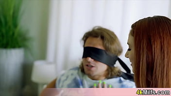 Teen chick leaning tricks from stepmother