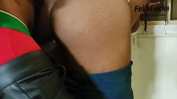 Hot threesome with teenage girls inside police cell