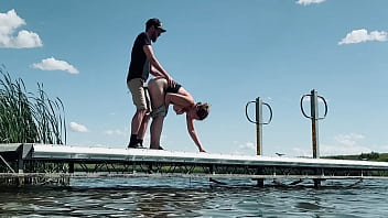 Girl Fucked Out In The Open At The Lake thumbnail