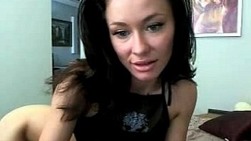 Sexy busty teen teases on webcam