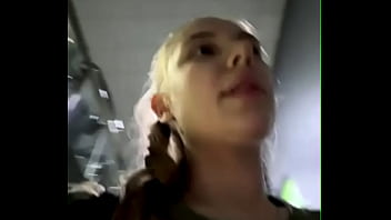 Masturbate and cumming for all in the public