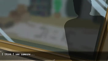 Entering the mansion to fondle hot statues a silent statue