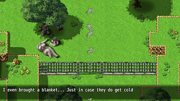 Entering the mansion to fondle hot statues a silent statue