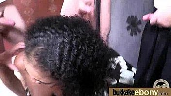 Interracial groups sex with black chick and white dudes 25