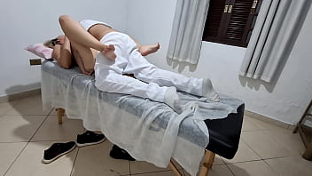 She has several in the doctor's anal creampie She has several in the doctor's anal creampie