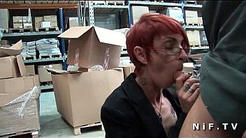 Amater French Redhead Mature Ass Hammered thumbnail