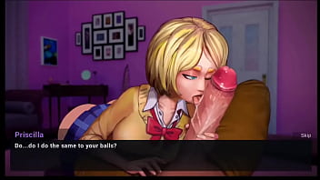 Taffy tales #31 jessica gave johannes a blowjob priscilla got a mouth full of cum johannes played with gerda w