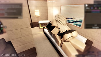 Taking this blonde girl to the sauna for some fun time~ pt 1