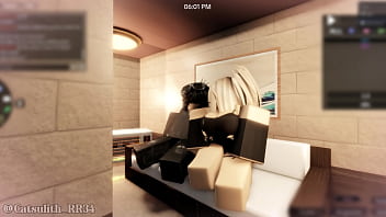 Taking this blonde girl to the sauna for some fun time~ pt 1