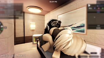 Taking this blonde girl to the sauna for some fun time~ pt 1