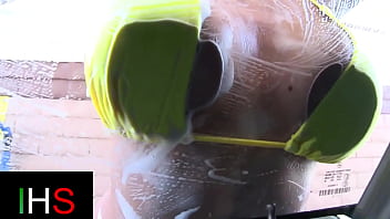 Very horny milf with big tits fucked in the pussy by a big cock