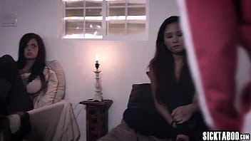 Sweet babe swallowed big hard cock