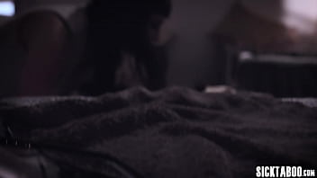 Sweet babe swallowed big hard cock