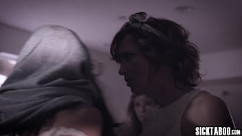 Sweet babe swallowed big hard cock