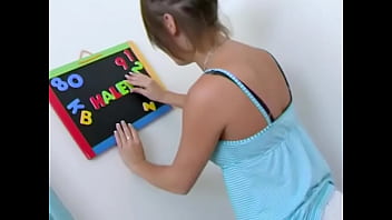 Haley sweet cute 18 yo huge cock pov blowjob and huge cum facial