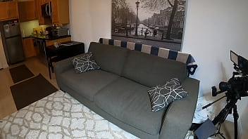 Hot and horny tattooed teenie takes cock in her tight pink asshole