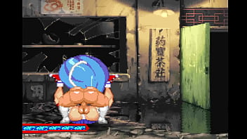 Sakura es cogida por futanaris en mugen