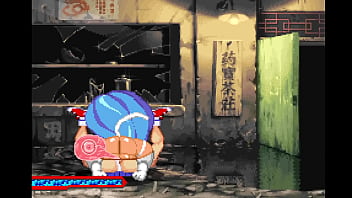 Sakura es cogida por futanaris en mugen