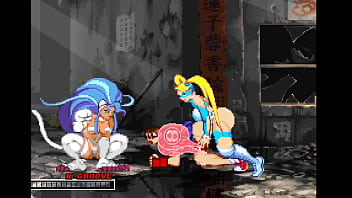 Sakura es cogida por futanaris en mugen