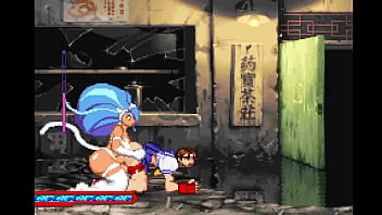 Sakura es cogida por futanaris en mugen