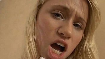 Asian plays with blonde