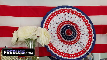 Red my 4th of july freeuse threesome