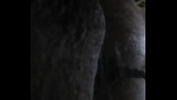 Con mi esposa en su casita