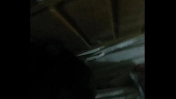 Con mi esposa en su casita