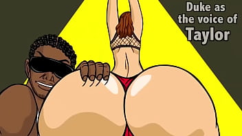 Ginger's new big dick customer