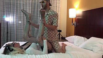 Hip Hop Artist Fucking Blonde Tgirl Student thumbnail