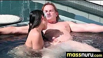 Sexy girl nuru massage and fuck 3