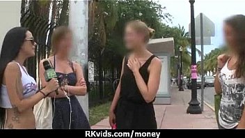 Hot sexy amateur babe needs a lift and takes cash 6