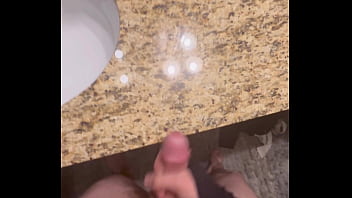 Teen strokes & struggles to cum for his gf’s camera