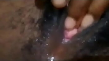 She misses me while on a visit to another city so she sent me a video of how wet she is thinking about how good i fuck her