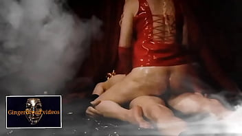 Oily blonde wants my sperm