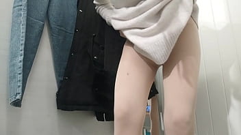 In the dressing room i can wear whatever i want