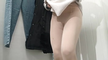 In the dressing room i can wear whatever i want