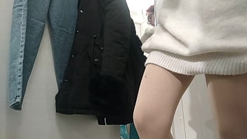 In the dressing room i can wear whatever i want