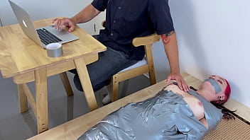 I wrapped her whole body in ducttape I wrapped her whole body in ducttape
