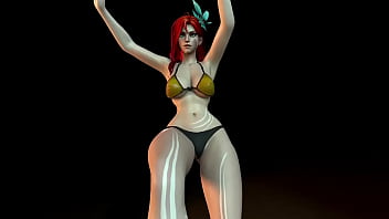 Windrunner from dota2 dance