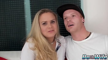 Cuck enjoys watching his wife barra brass fuck a young stud