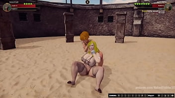 Karen vs bimbo nf3d female kinky combat