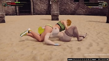 Karen vs bimbo nf3d female kinky combat