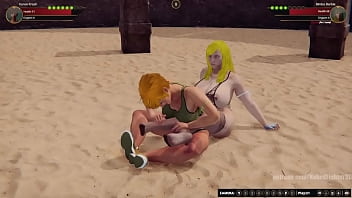 Karen vs bimbo nf3d female kinky combat