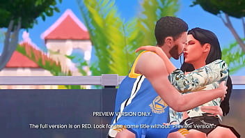 Professional basketball player fucks wife in their home court