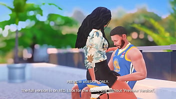 Professional basketball player fucks wife in their home court