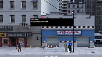 An exhibitionist girl undressed in public hentai kink maker