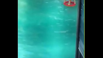 Omg i just met gets naked in my pool