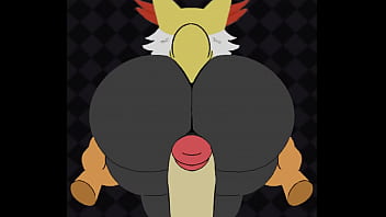 Braixen Big Butt Fucked Komdog thumbnail